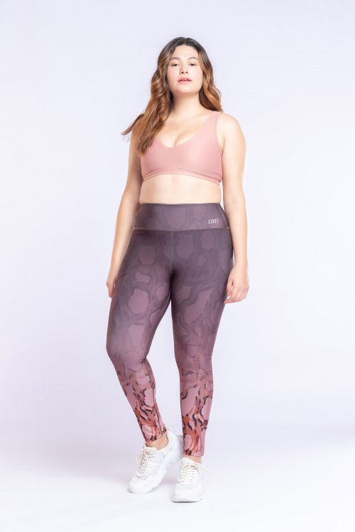 Calça Legging Reversible Denim Maiorca