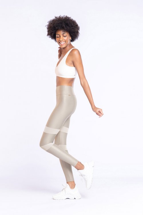 Calça Legging Block Lines Allure Calça Legging Block Lines Allure