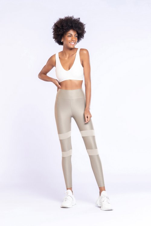 Calça Legging Block Lines Allure Calça Legging Block Lines Allure