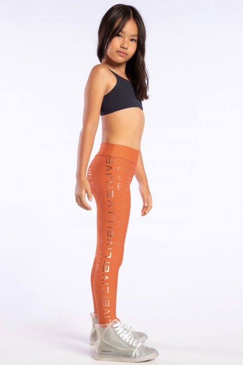 Calça Legging LIVE! Icon Lux Kids Calça Legging LIVE! Icon Lux Kids