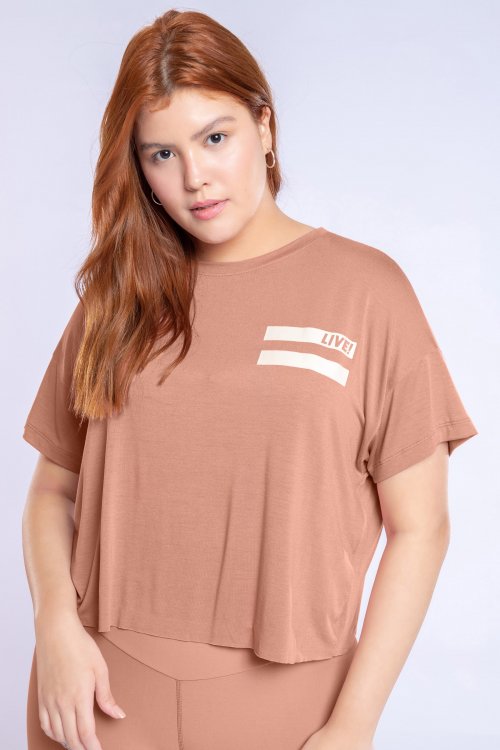 Blusa Cropped Signature LIVE!+
