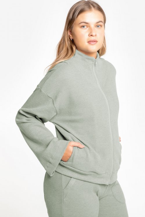 Jaqueta Zip Relaxing Jaqueta Zip Relaxing
