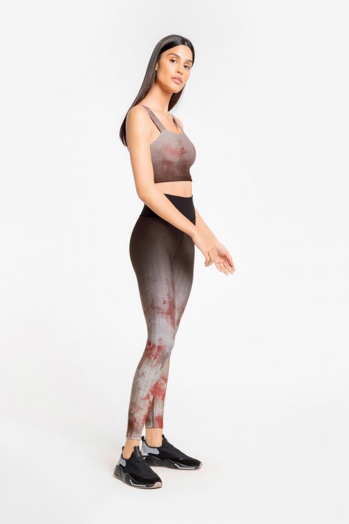 Calça Fusô Reversible Denim Sinergy Rose Calça Fusô Reversible Denim Sinergy Rose