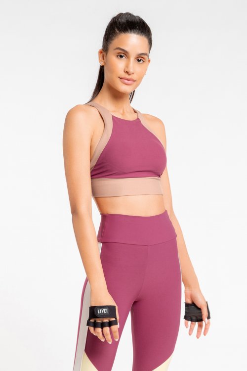 Top Halter Mix Block Top Halter Mix Block