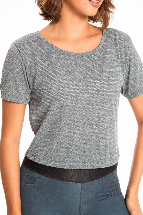 Blusa Cropped Air Tech Blusa Cropped Air Tech
