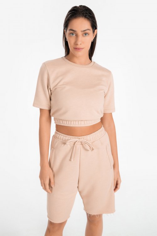 Blusa Cropped Cool Comfy Blusa Cropped Cool Comfy