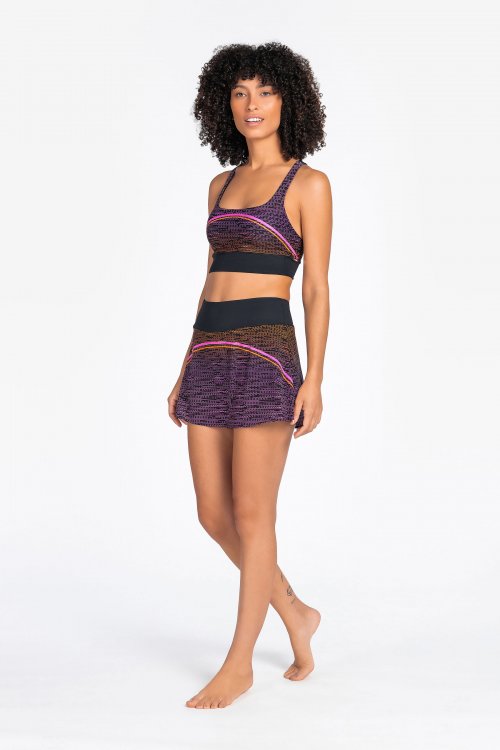 Saia com Shorts Bella Falconi BT Saia com Shorts Bella Falconi BT