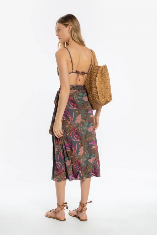 Saia Midi Pareô Fresh Saia Midi Pareô Fresh