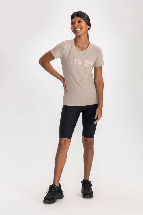 Blusa Basic LIVE! Holographic Blusa Basic LIVE! Holographic