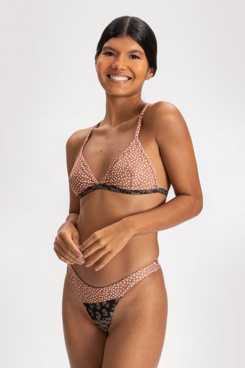 Top Triangle Slim Tie Roots Top Triangle Slim Tie Roots