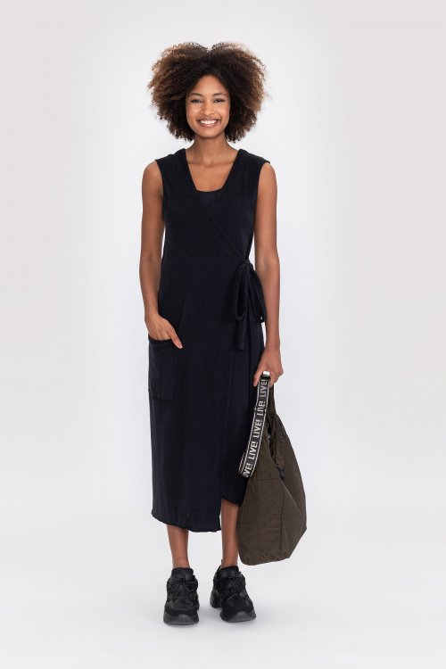 Vestido Wrap Soft Side Vestido Wrap Soft Side