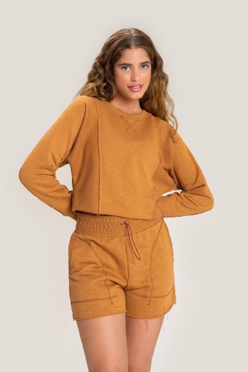 Blusão Cropped Urban Way Blusão Cropped Urban Way