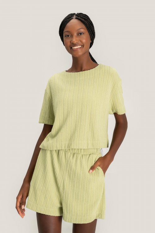 Blusa Cropped Floaty Blusa Cropped Floaty