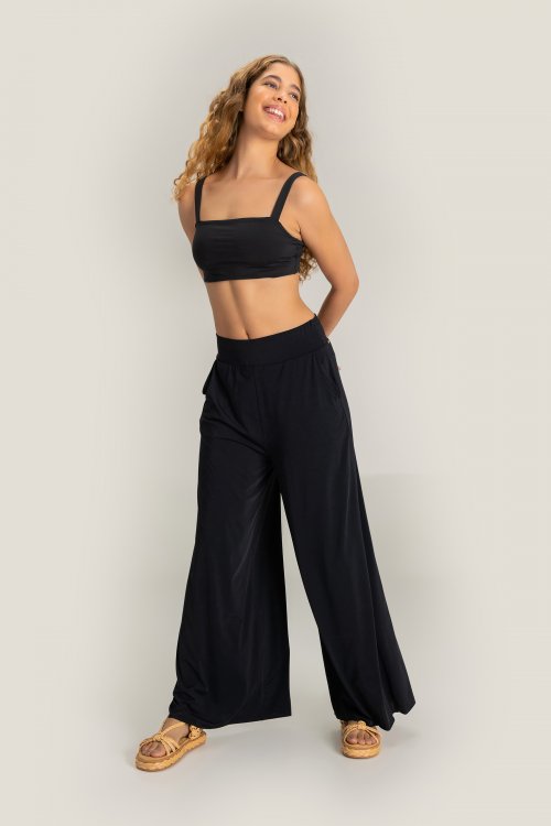 Calça Pantalona Essential Calça Pantalona Essential