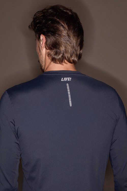 Camiseta Fit ML Soft Skin Men