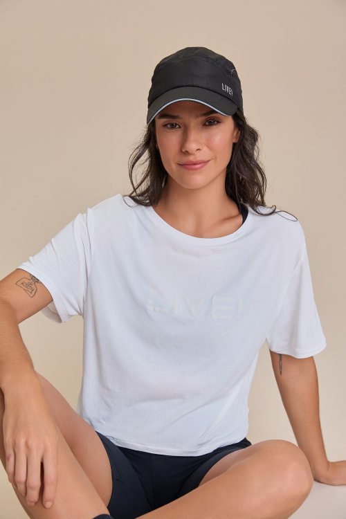 Camiseta Cropped LIVE! Comfort