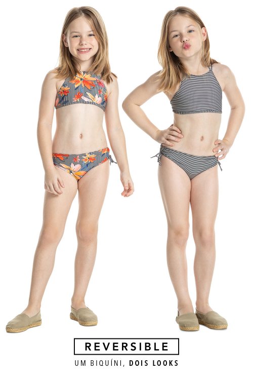 Biquíni Reversible Coast Kids Biquíni Reversible Coast Kids