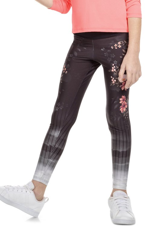 Calça Legging Floral View Kids