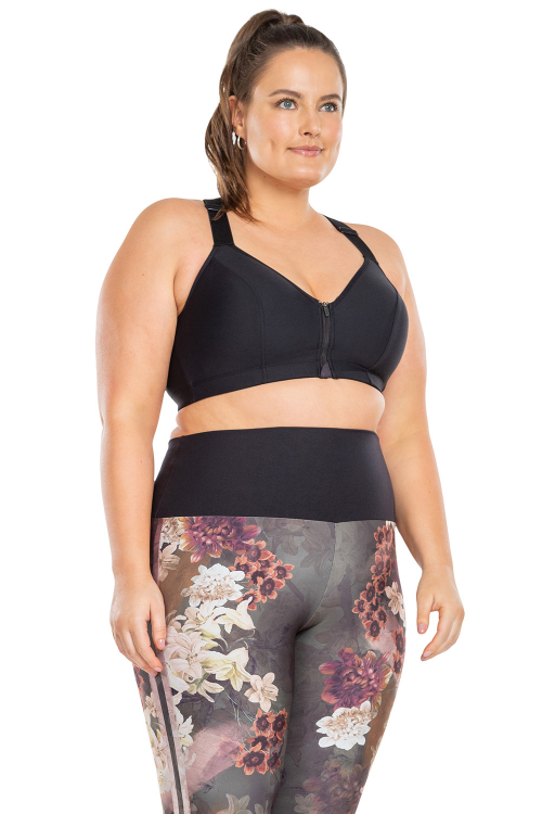 Top Neo Halter Dots Plus Size