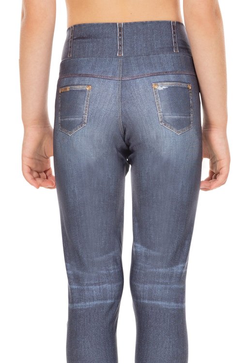 Calça Legging Jeans Power Kids Calça Legging Jeans Power Kids