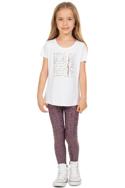 Calça Legging LIVE! Icon Lux Kids Calça Legging LIVE! Icon Lux Kids