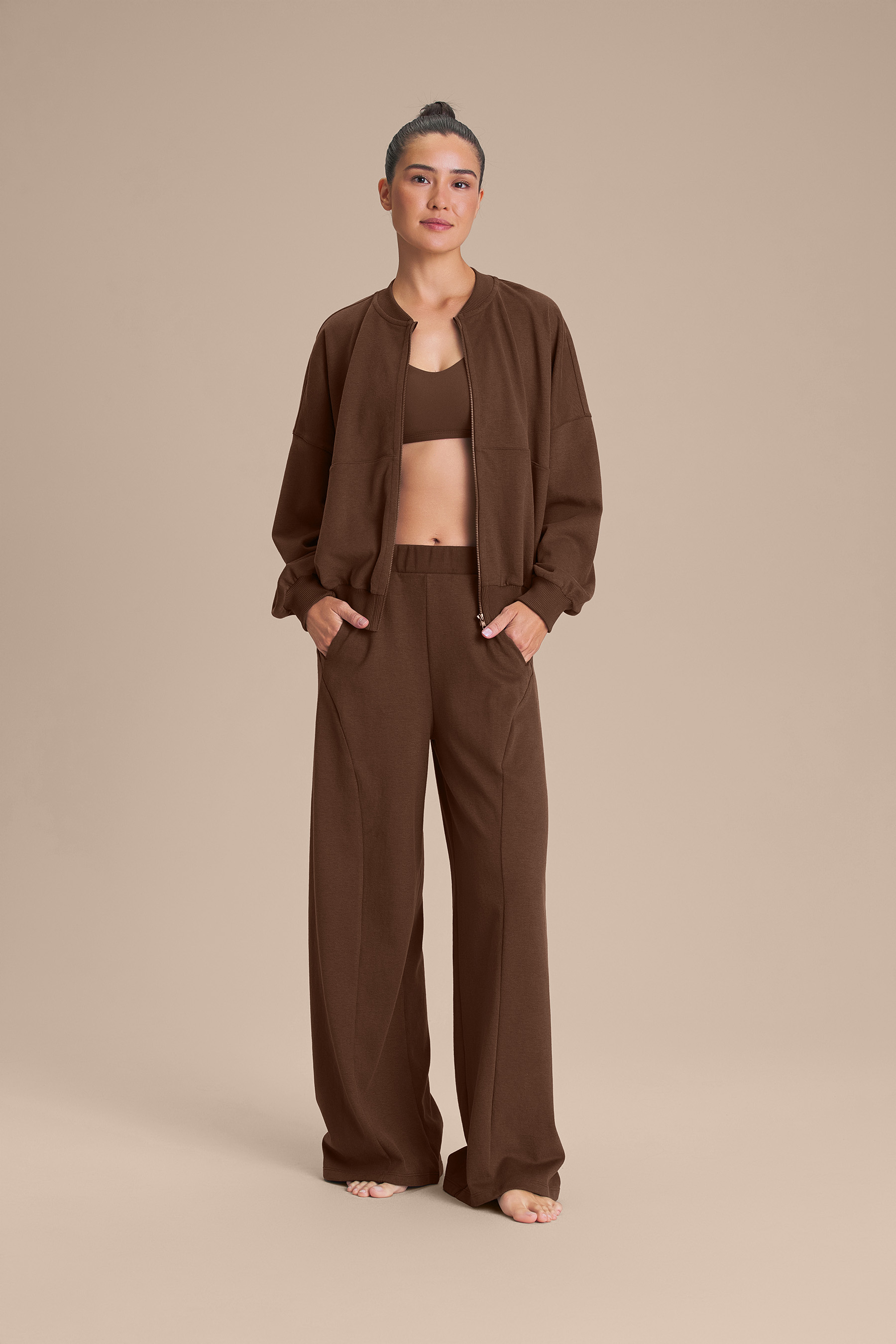 Live! — Calça Wide Malhao Rino