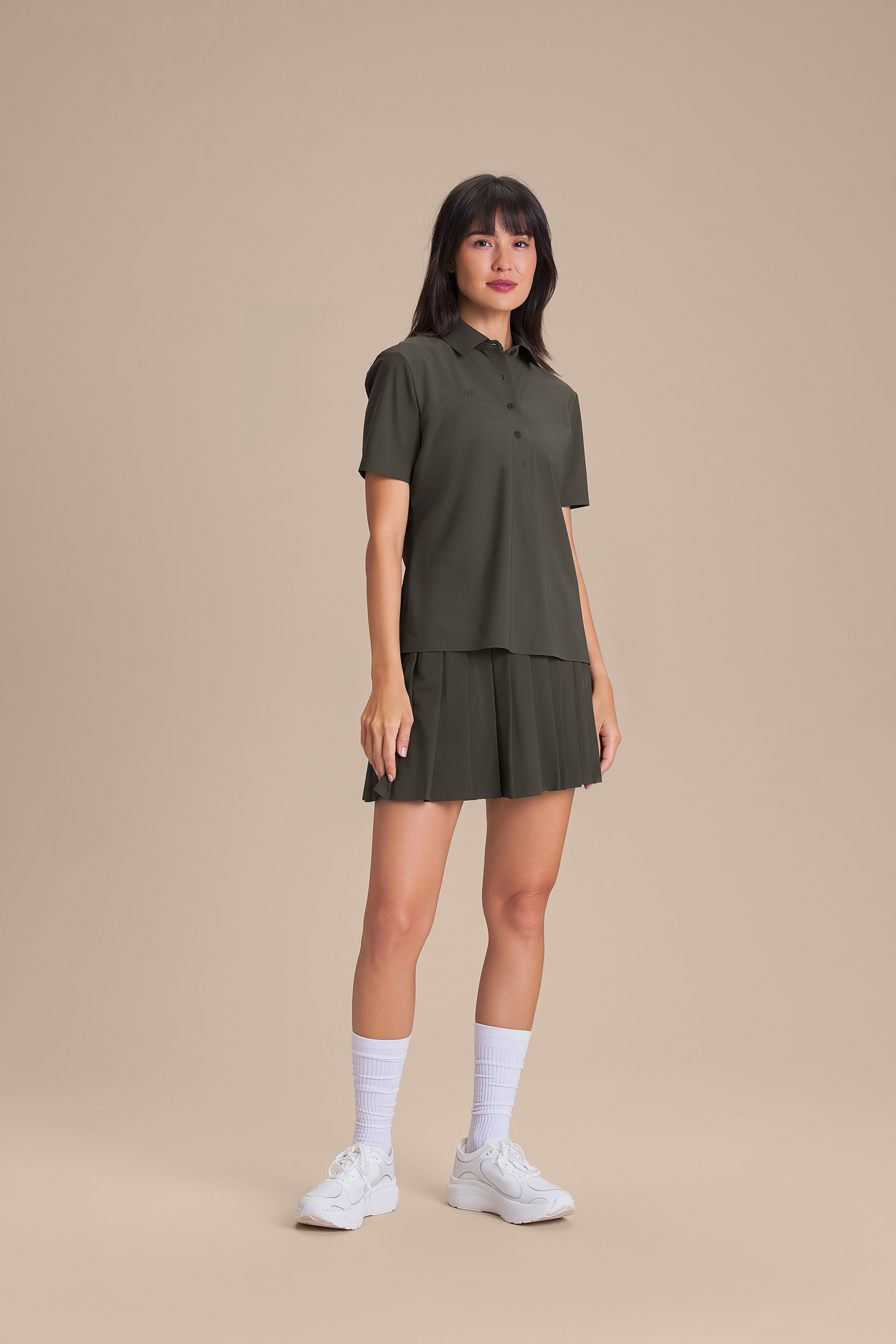 Saia Pleated Baseline Skin — LIVE!