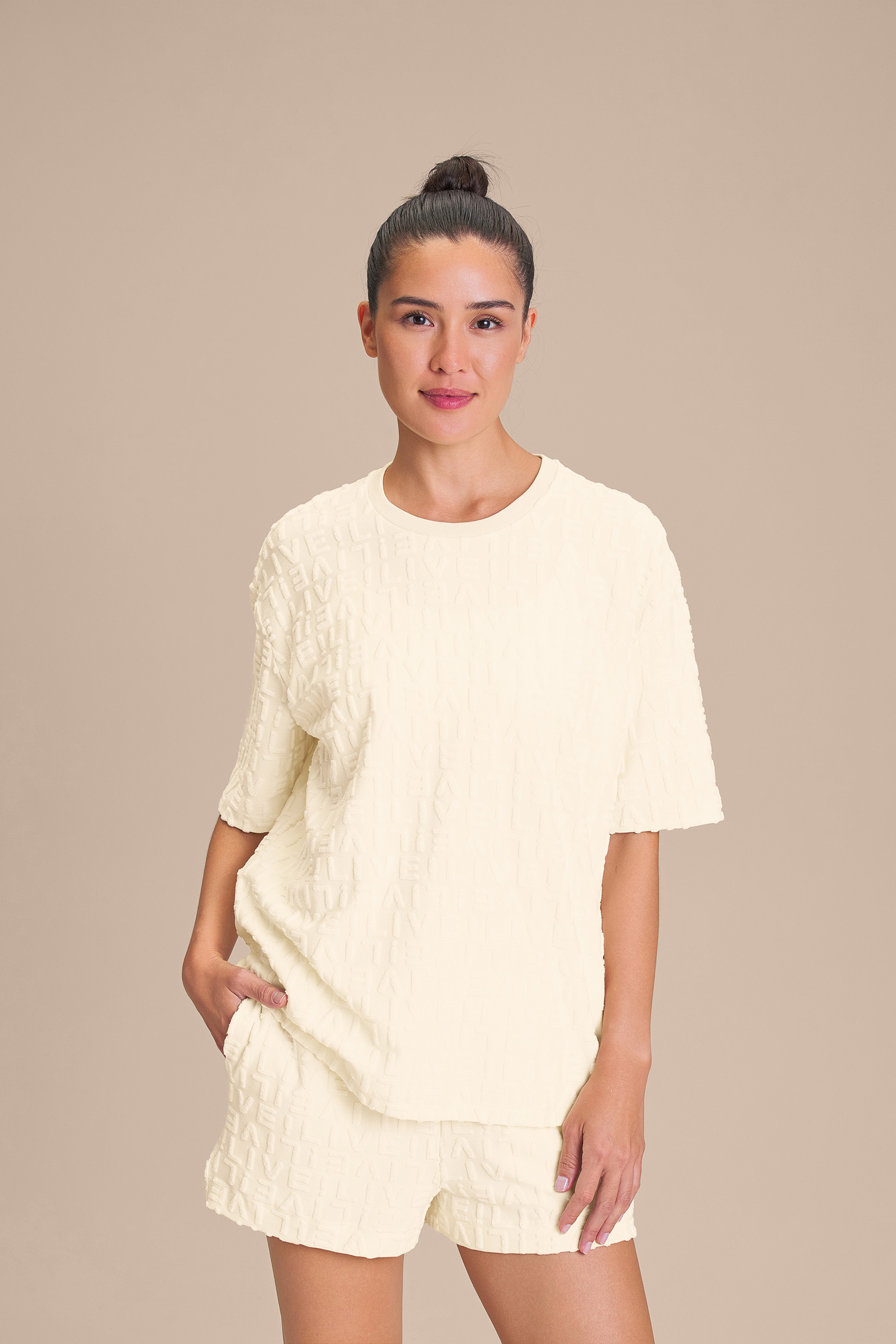 Camiseta LIVE! Signature Jacquard