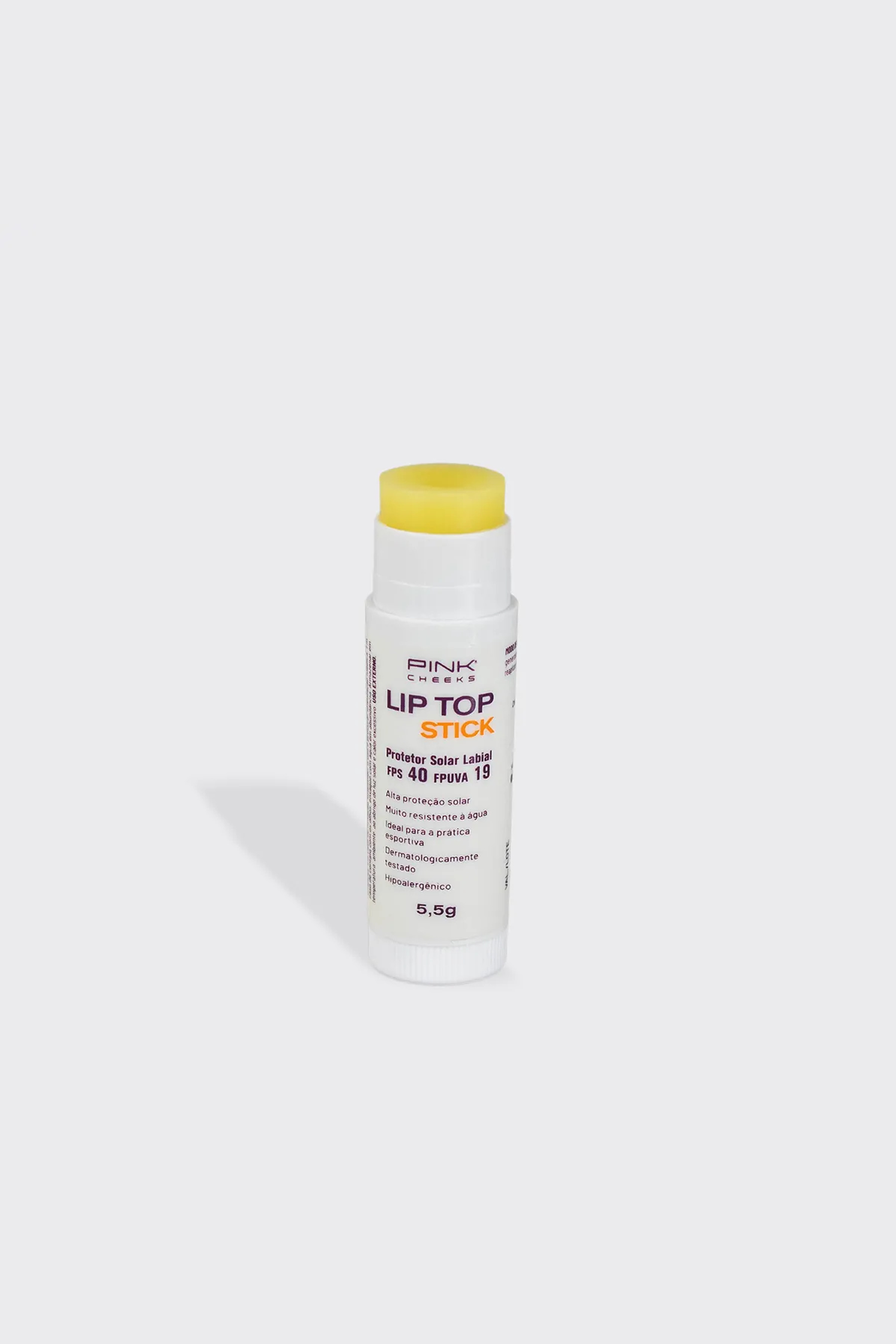 Protetor Solar labial FPS40 Lip Top Stick — LIVE!