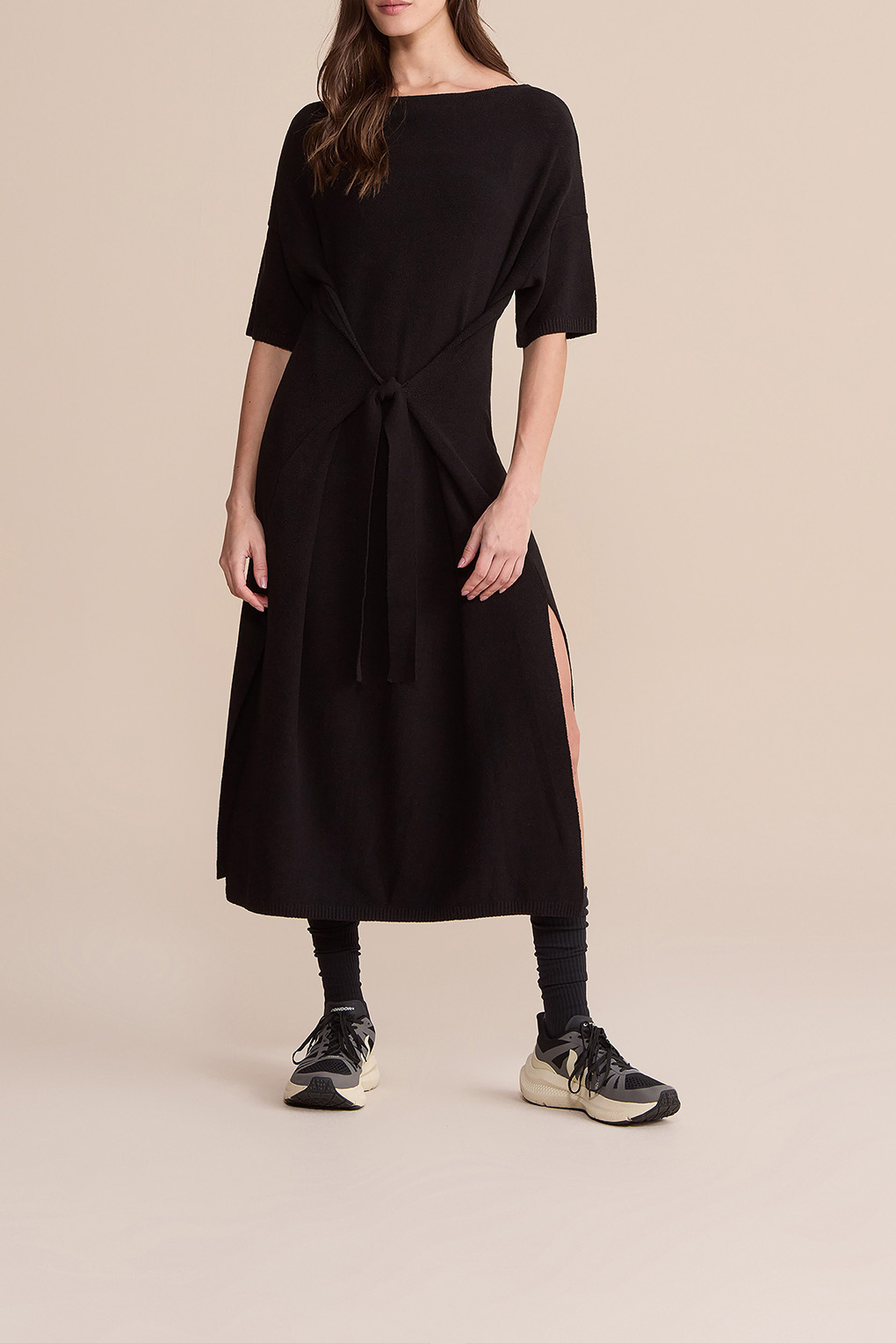 Live! — Vestido Midi Tricô Ponto Malha