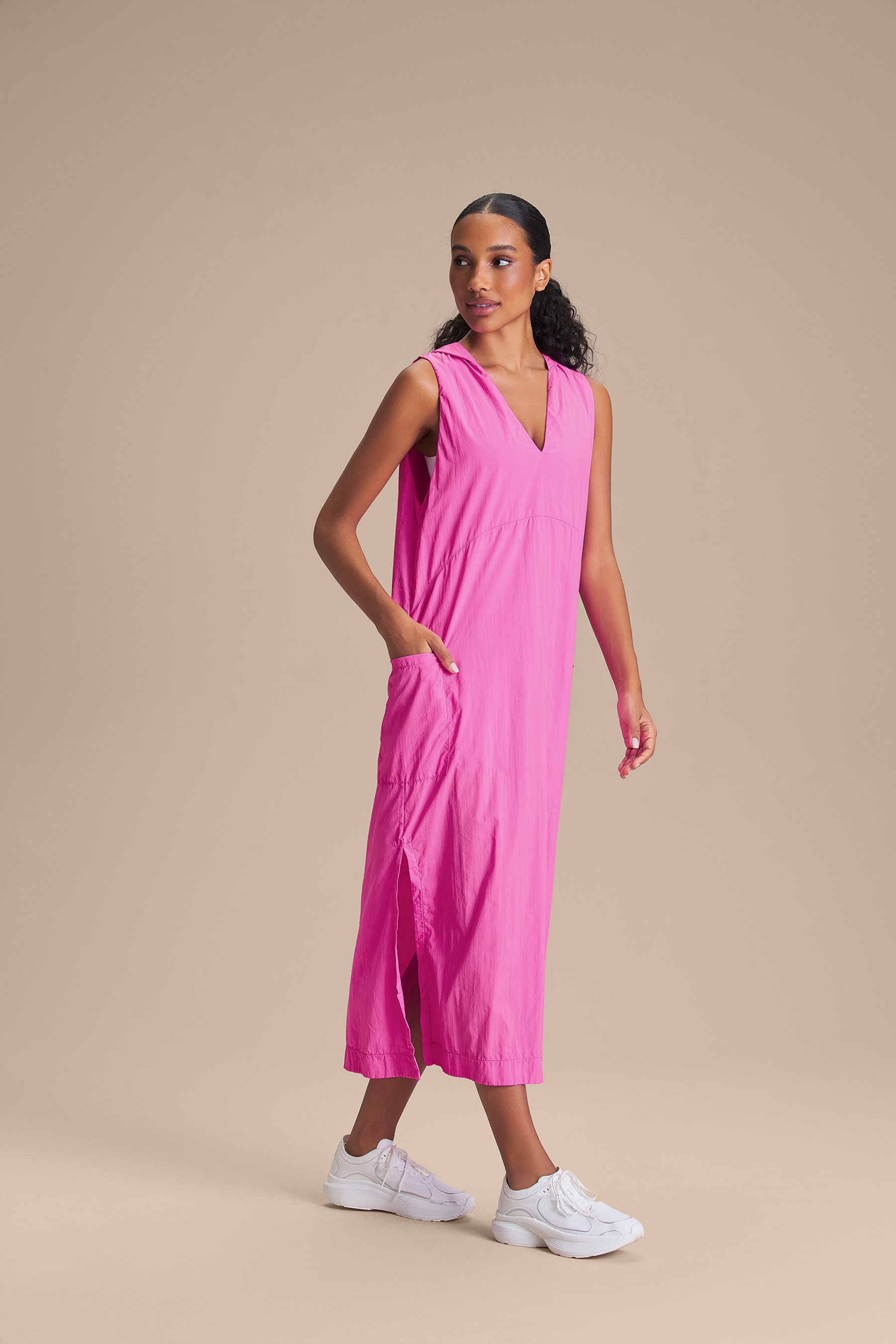 Live! — Vestido Midi Nylon Net