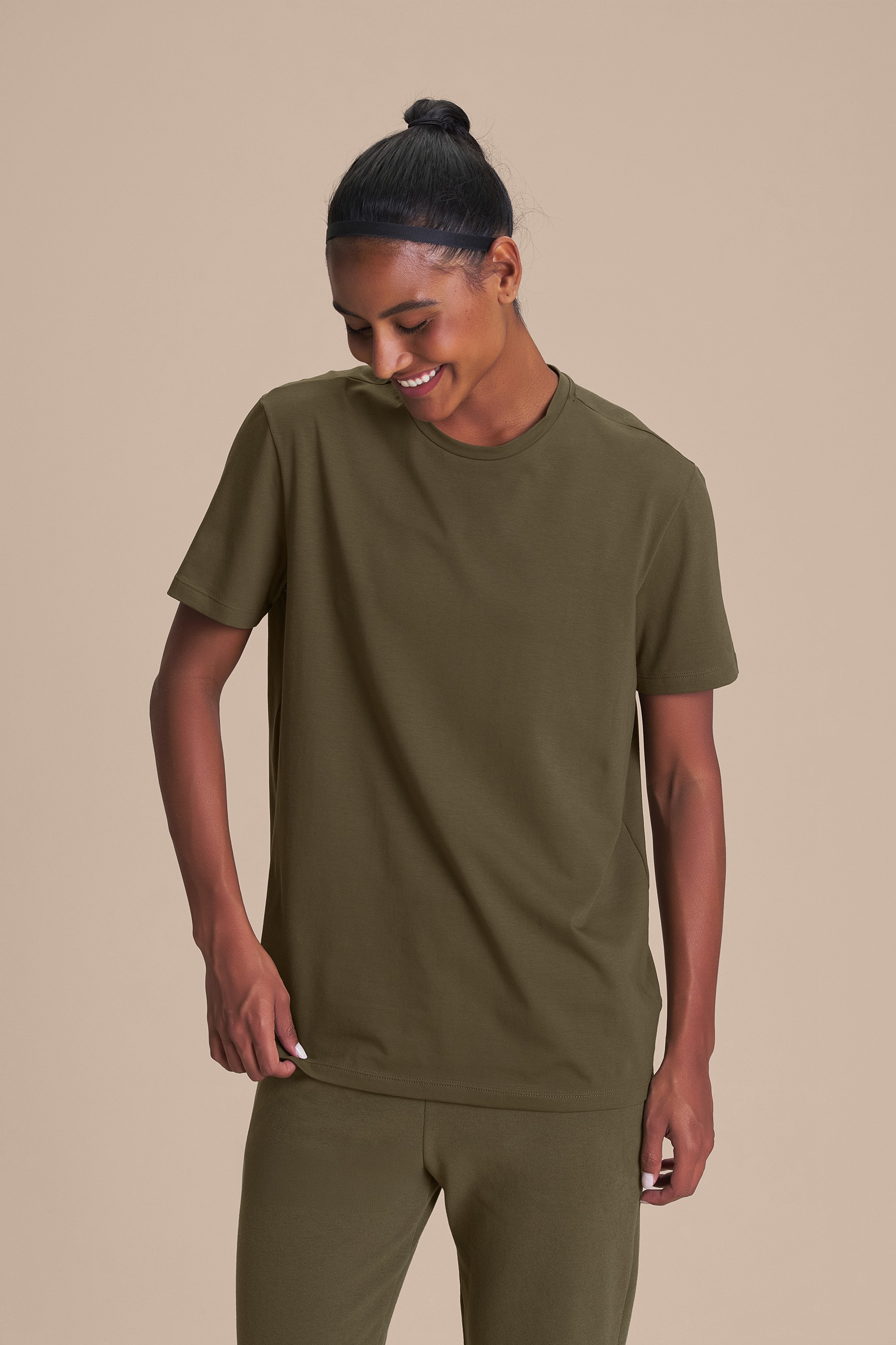 Live! — Camiseta Comfy Pima Slim